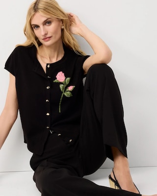 Cap Sleeve Cardigan | White House Black Market